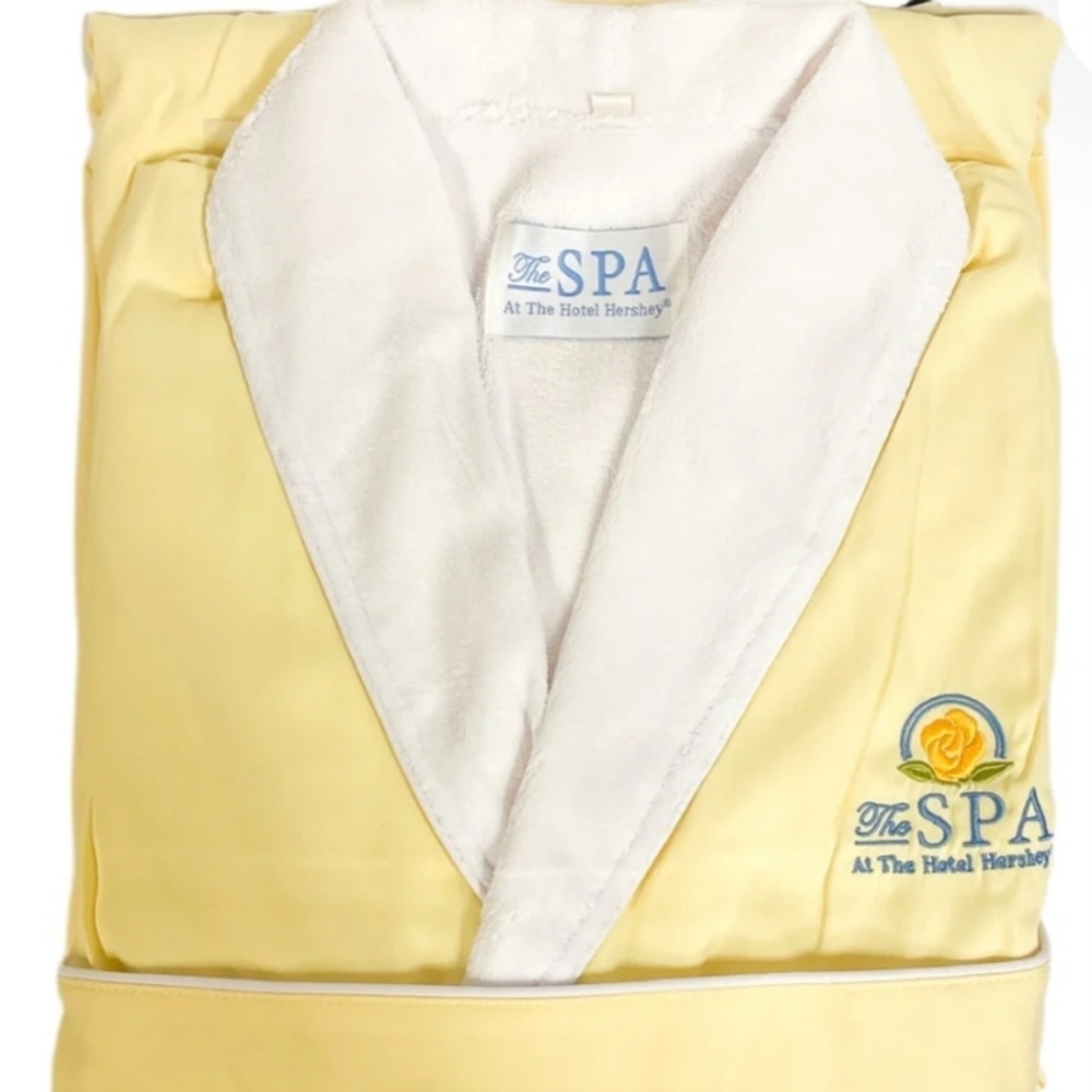 The Spa at The Hotel Hershey Yellow Robe
